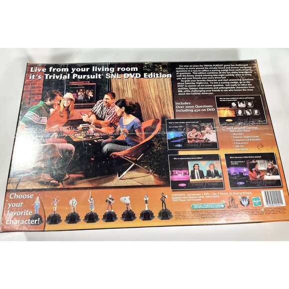 Parker Brothers Trivial Pursuit Saturday Night Live DVD Edition New Sealed - Picture 6 of 11